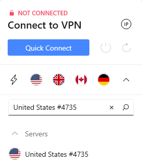 searching for a server by its number on NordVPN app (win 10).png