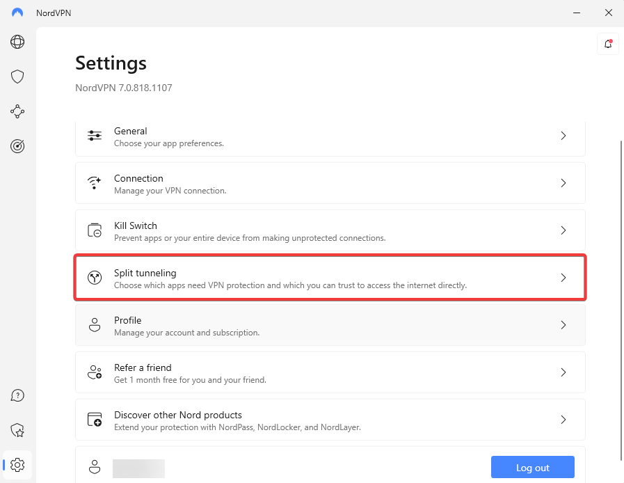 win 10 and 11 NordVPN split tunneling settings direction.png