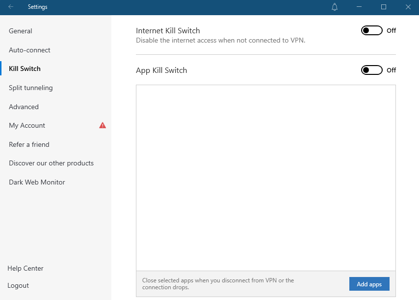 NordVPN kill switch settings on win 7.png